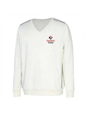 Cricket Full Sleeve Sweater White